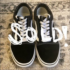 SOLD! Vans Old Skool Platform Shoes